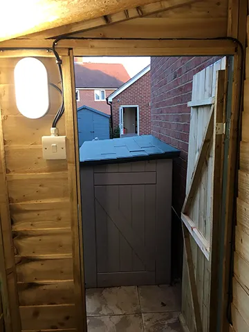 Shed lighting