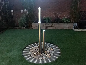 Water fountain install