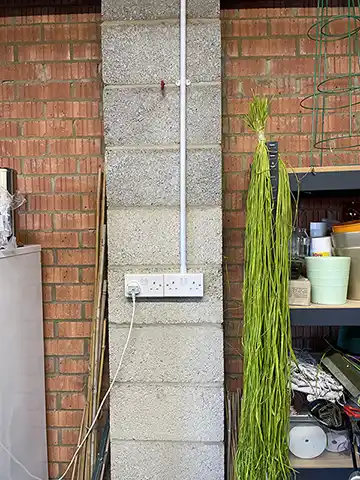 Additional garage sockets