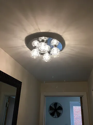 Light installed