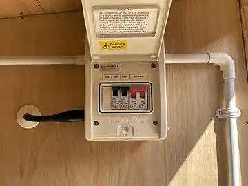 Mini shed consumer unit